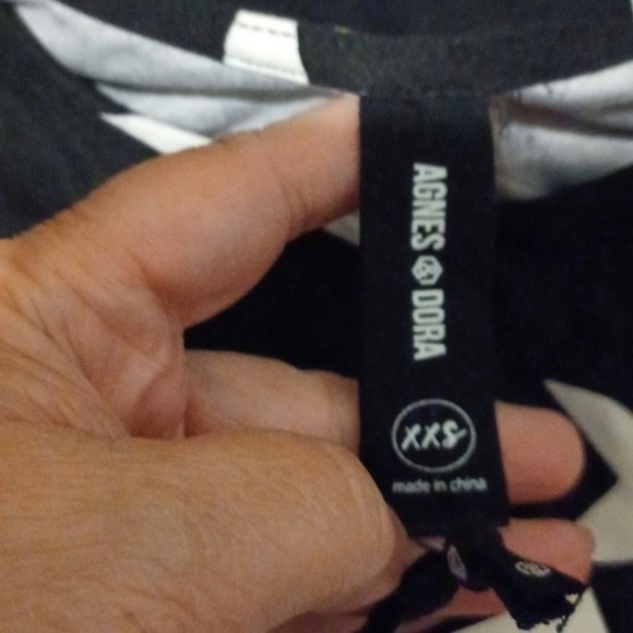 Agnes‎ and Dora Big Star Swing Tunic Top Dress Americana XXS Patriotic - Picture 6 of 7